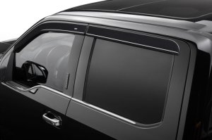 Ford F-150 Window Vents - Husky Liners - Low Profile - Smoke - `15-`24